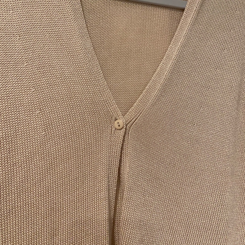 Simply Vera Wang Size Small Cardigan - Silky Button-Up - Picture 9 of 11